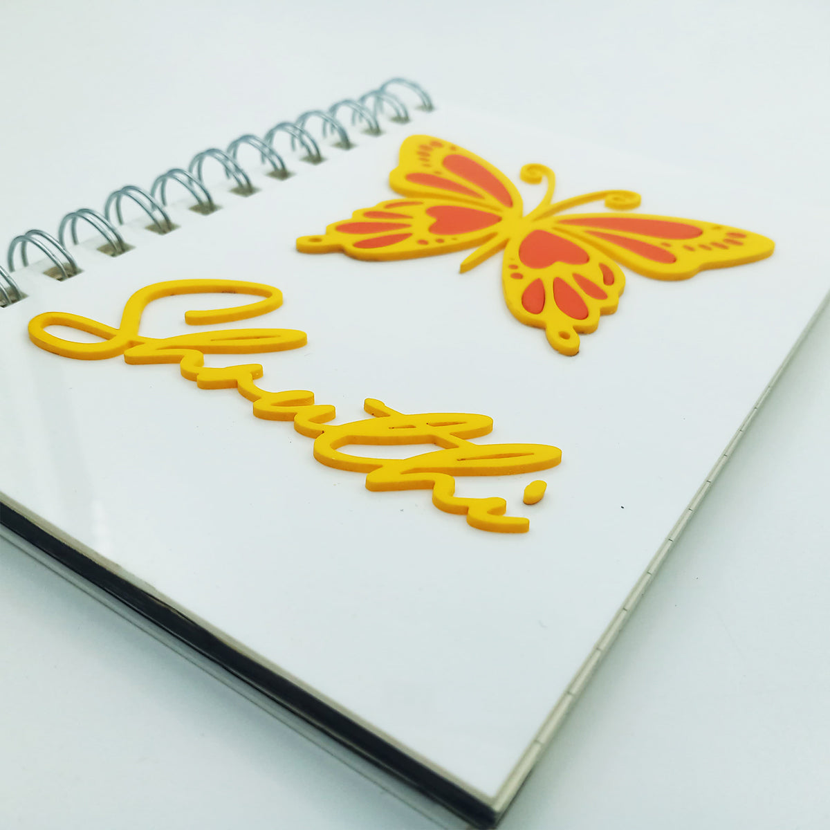 Personalized Butterfly Theme Diary