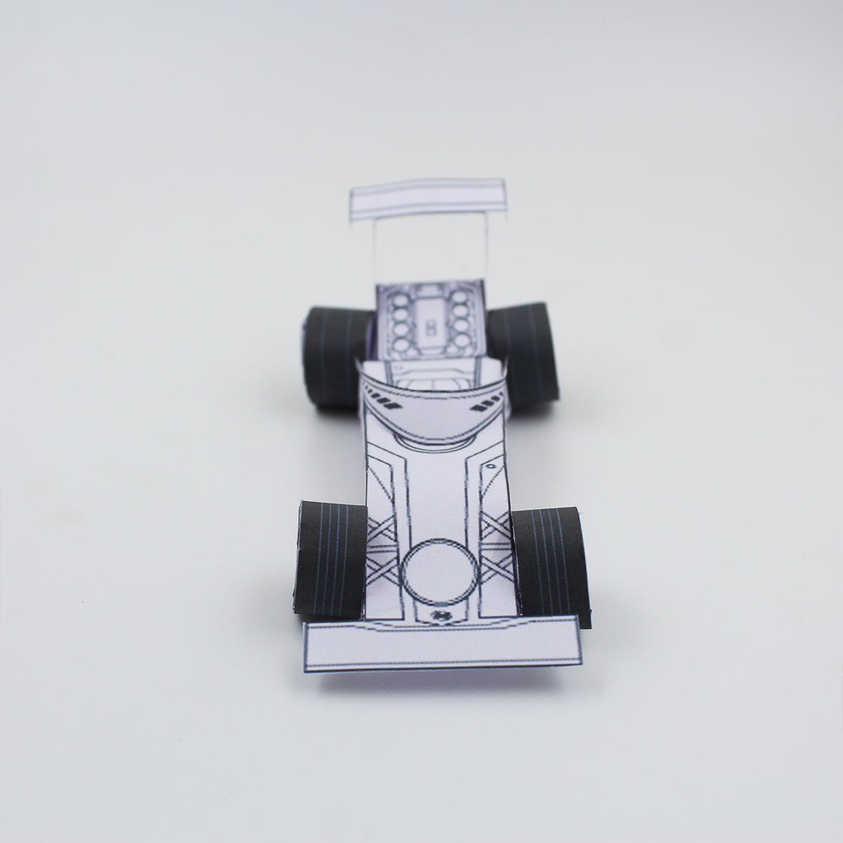F1 Car Paper Craft Toy