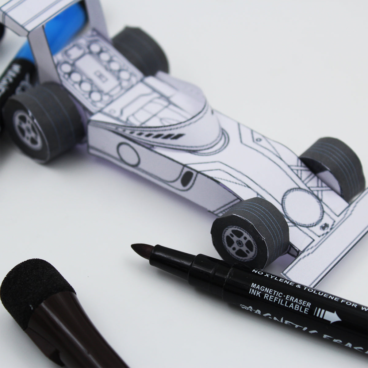 F1 Car Paper Craft Toy