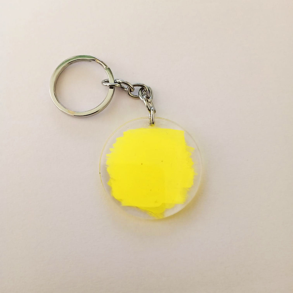 Personalized Round Shaped Keychain