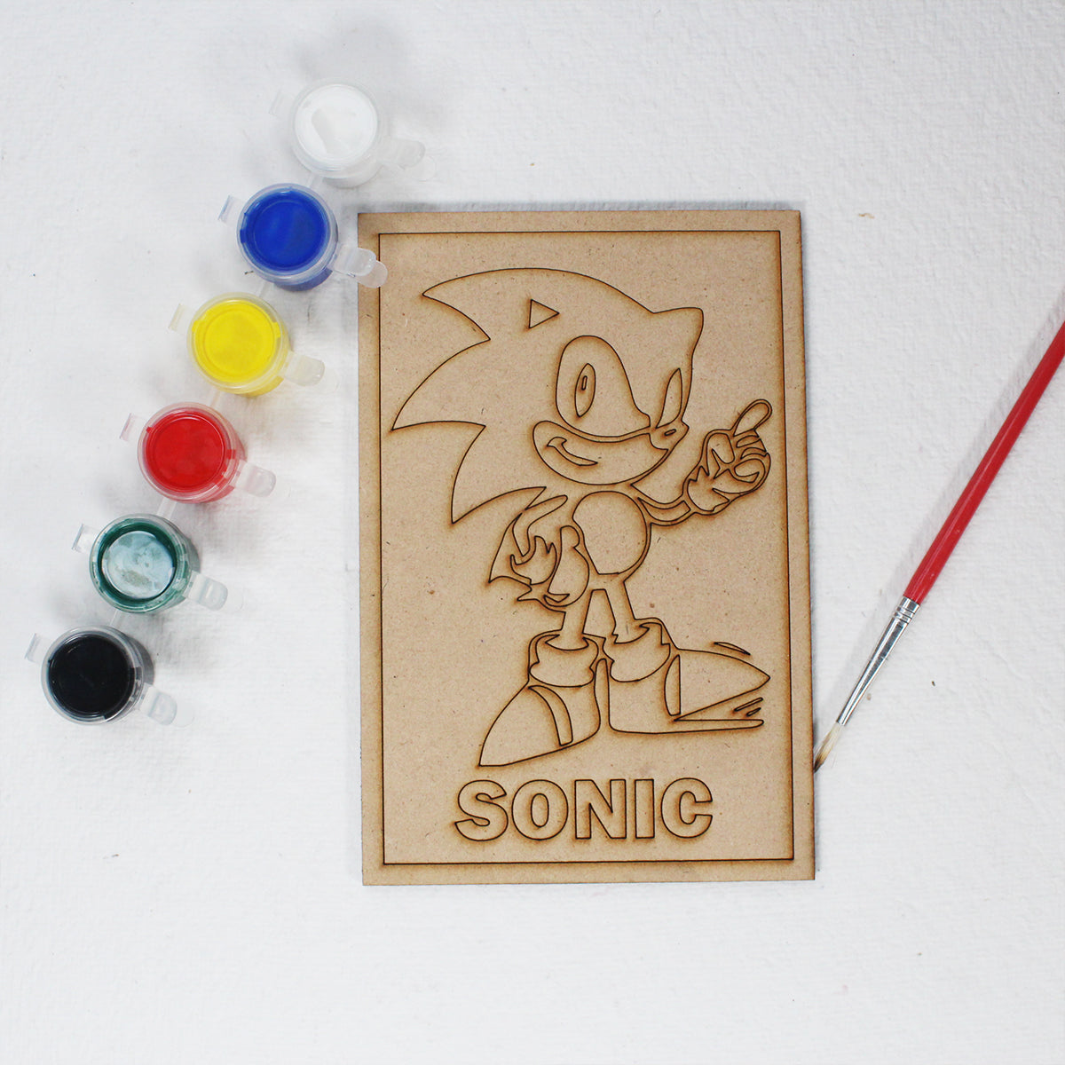 Sonic Personalized DIY Kit – Crafts and Cuts